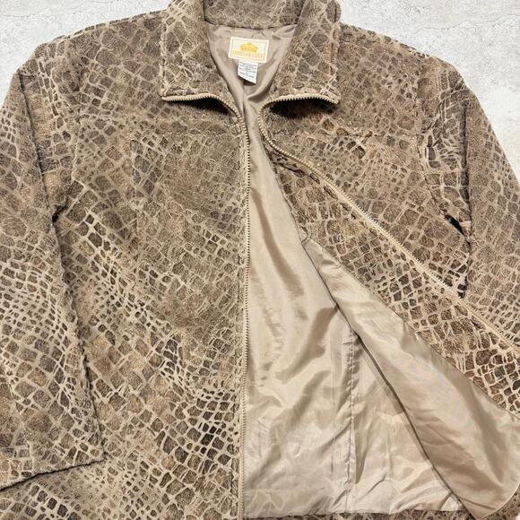 Vintage Morgan Cole Faux Suede Jacket - Picture 2 of 6